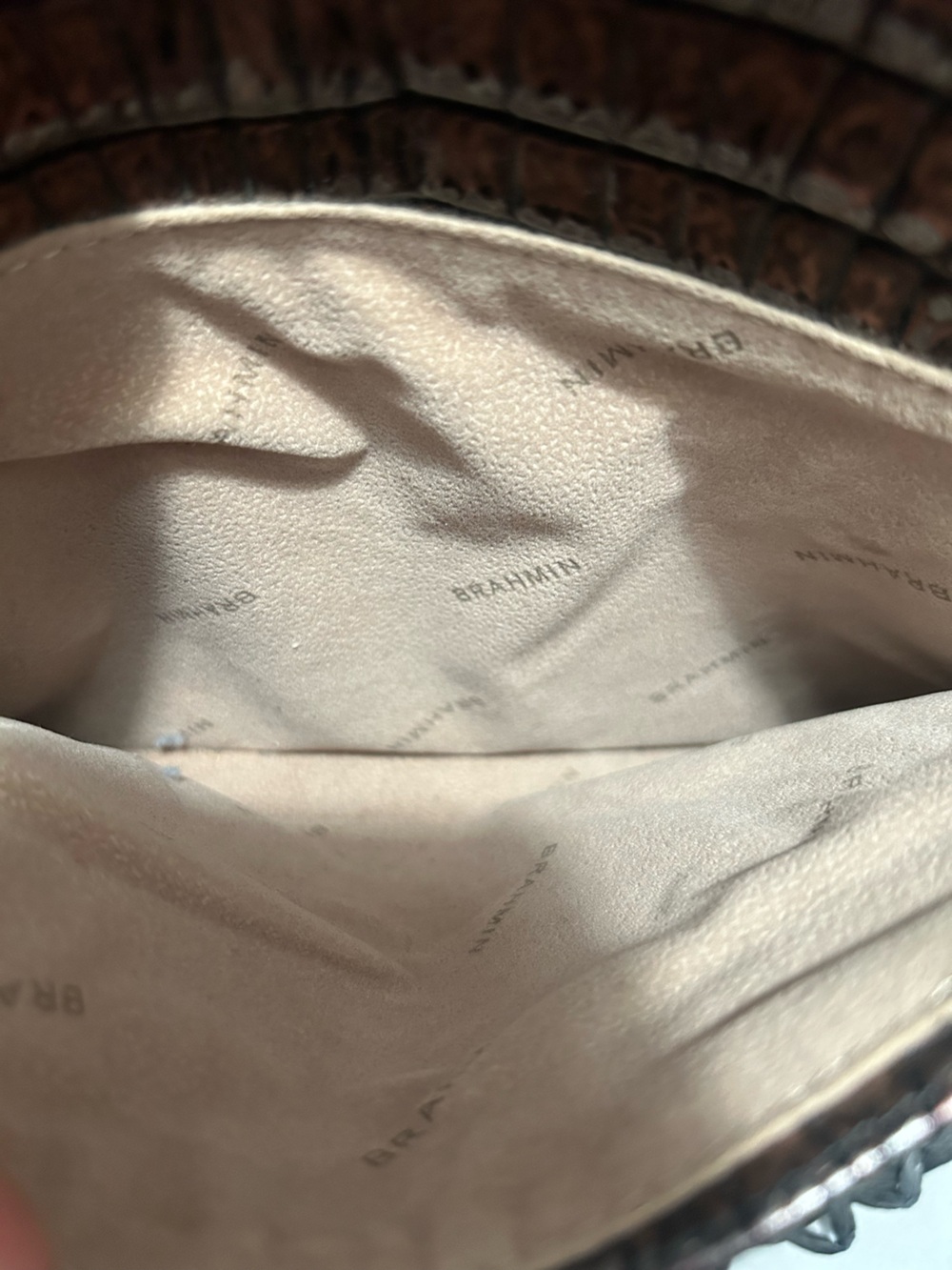 Brahmin Small Camille Plum Melbourne - Picture 5 of 9